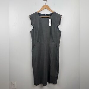 NWT J.Crew Women Resume Dress Tollegno 1900 Italian
Stretch Wool Size 12